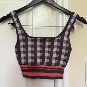 ARITZIA BABATON Sculpted Knit Crop Tank Top (XS)